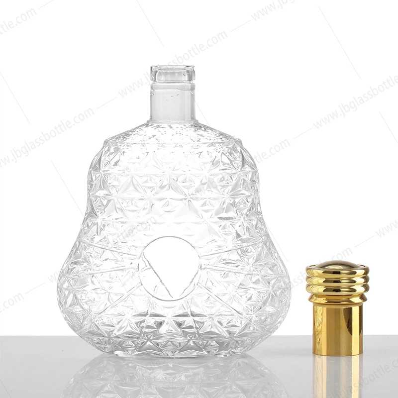 Prozirna staklena boca